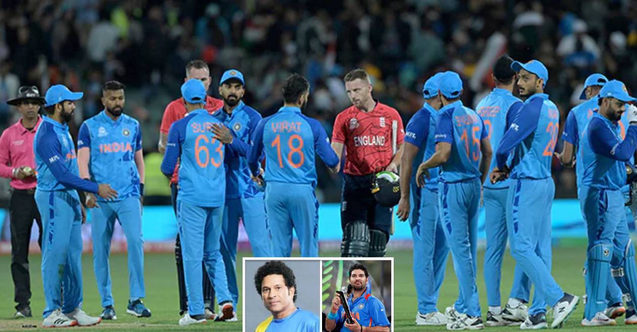 Sachin, Yuvraj, Raina and Gambhir console Team India after heartbreaking exit at T20 World Cup 2022