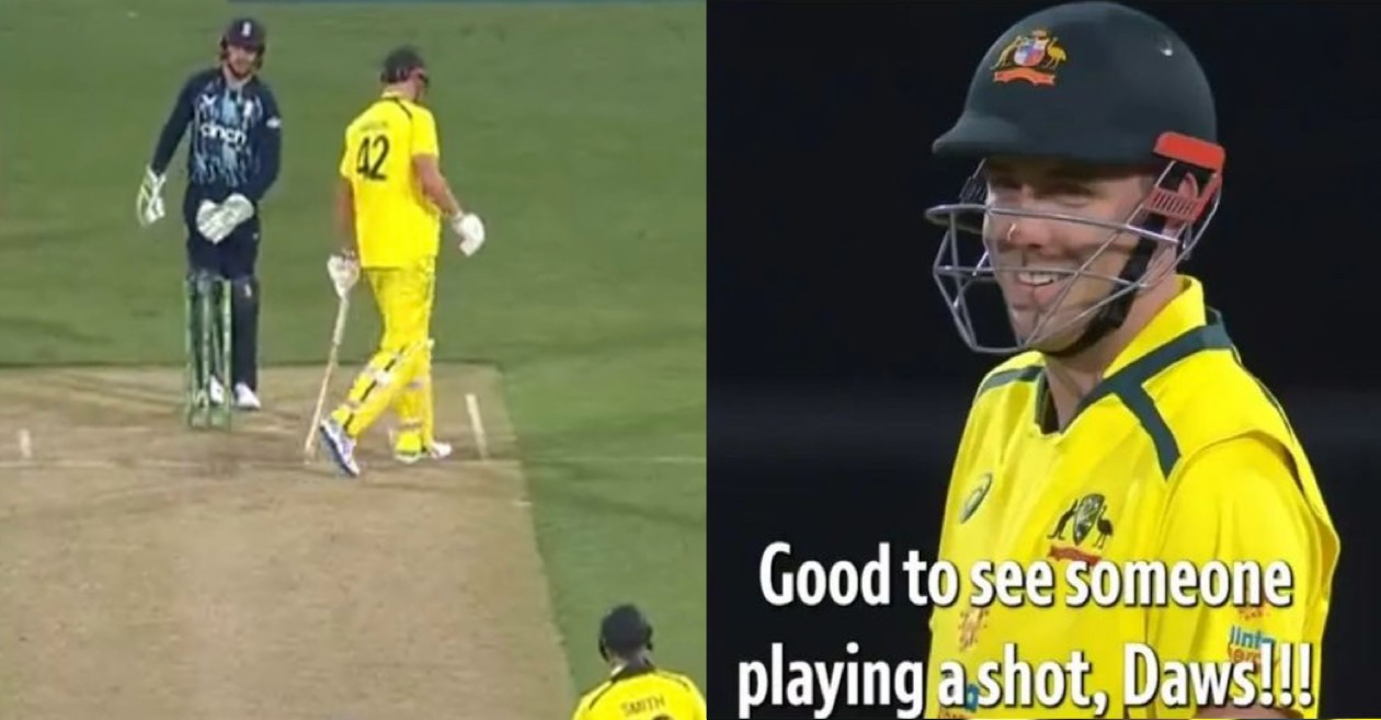 WATCH: Jos Buttler playfully sledges Cameron Green reminding him about IPL auction – AUS v ENG, 1st ODI