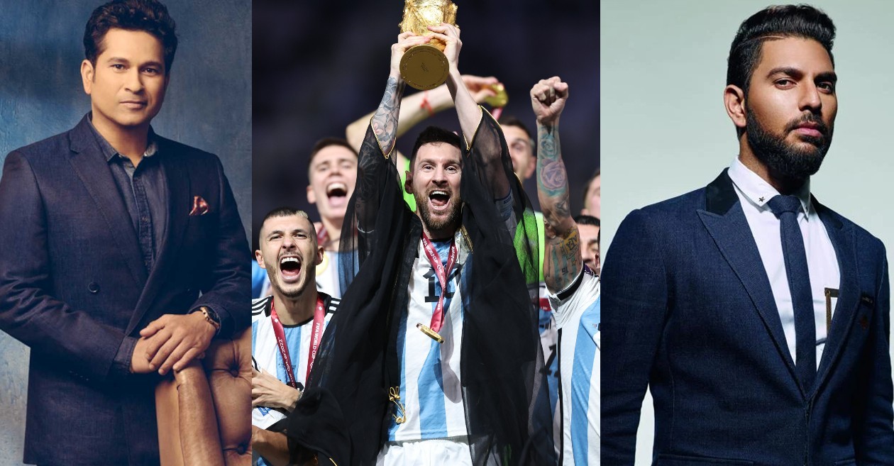 From Sachin Tendulkar to Yuvraj Singh: Cricket fraternity reacts as Lionel Messi-led Argentia win FIFA WC