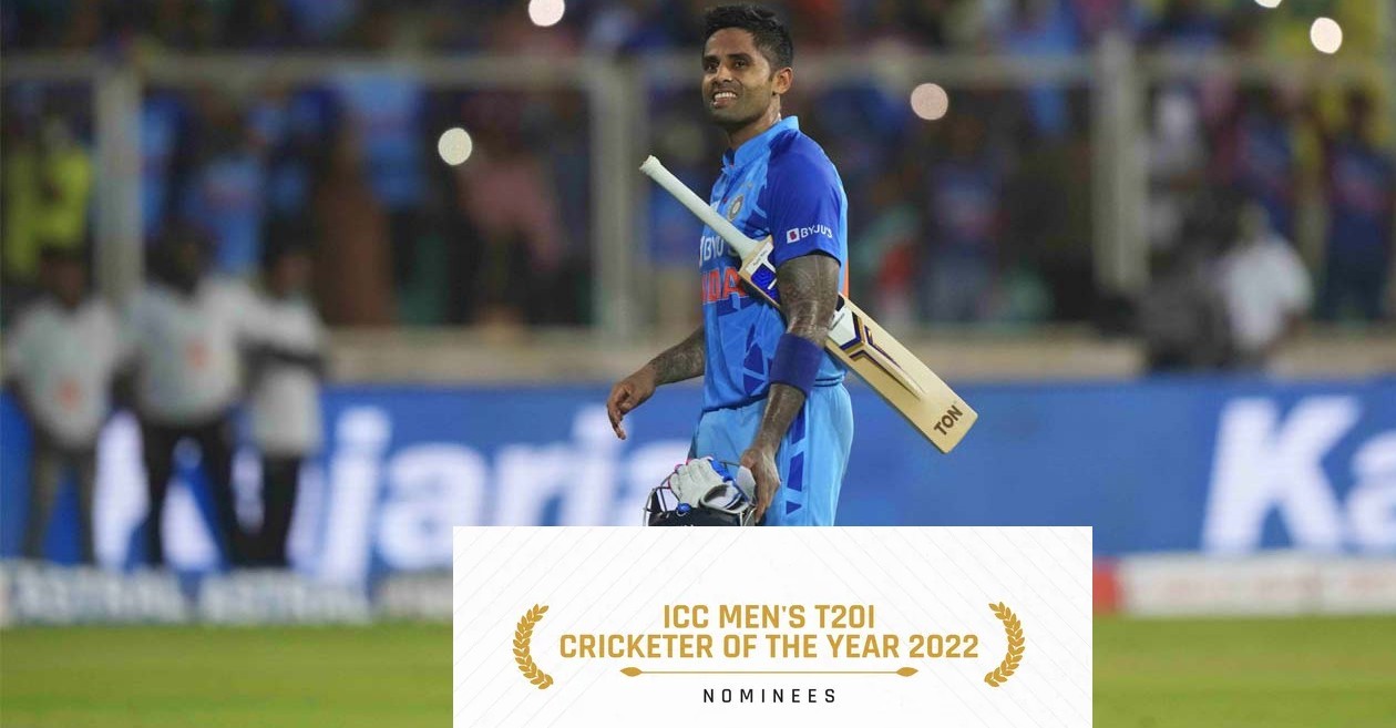 Suryakumar Yadav named in ICC T20I Cricketer of the year award nominees