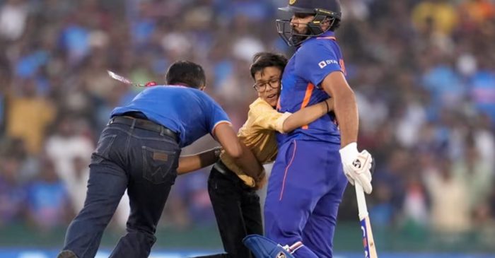 IND vs NZ, Watch: Rohit Sharma asks security not to take an action against a fan who hugged him in 2nd ODI