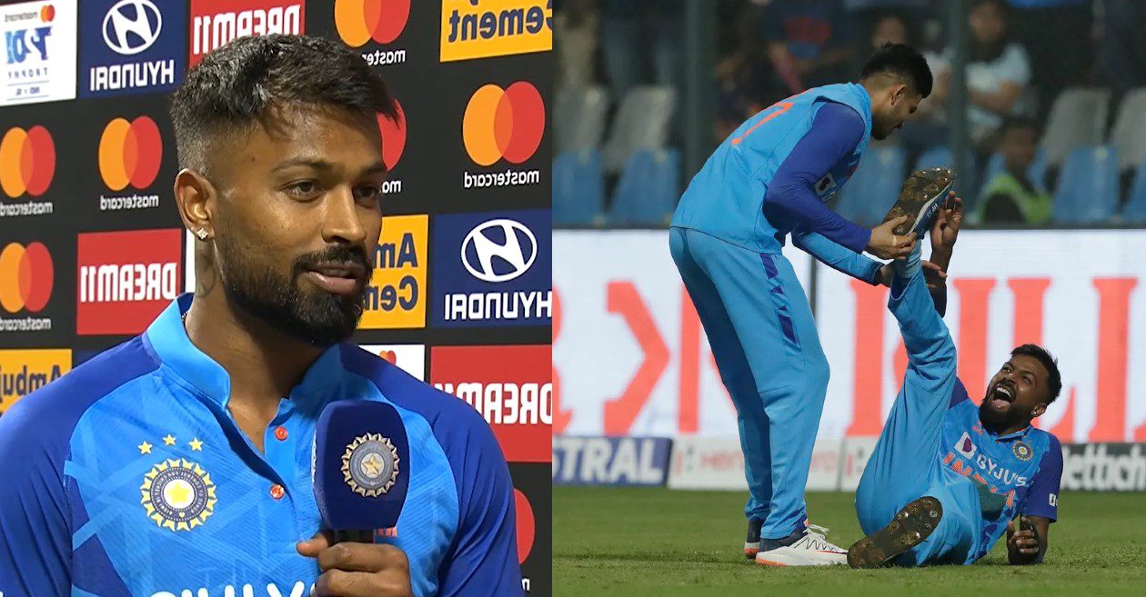 India captain Hardik Pandya provides an update after the injury scare in the 1st T20I against Sri Lanka