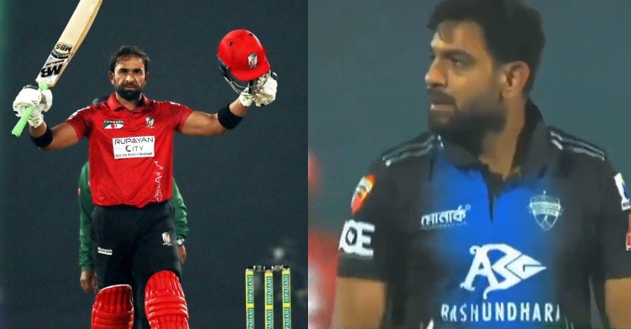 WATCH: Ifthikhar Ahmed smacks Haris Rauf for three consecutive sixes during his whirlwind knock in BPL 2023
