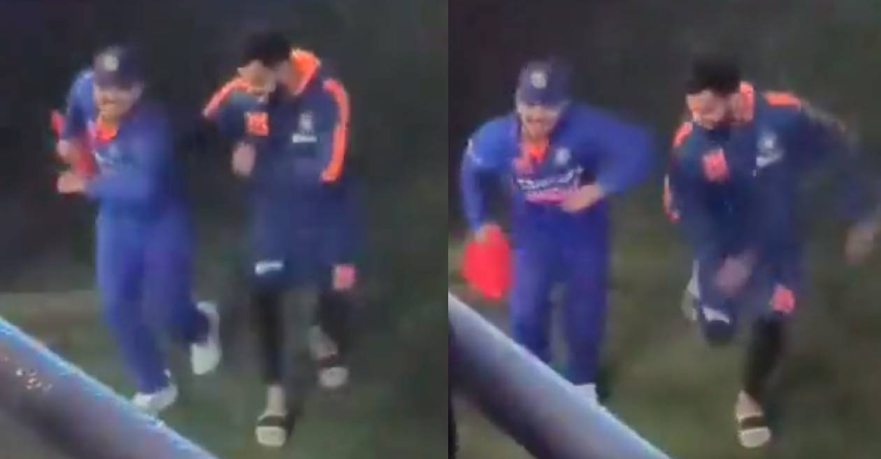 WATCH: Ishan Kishan & Virat Kohli show off their dance moves after India seals ODI series against Sri Lanka