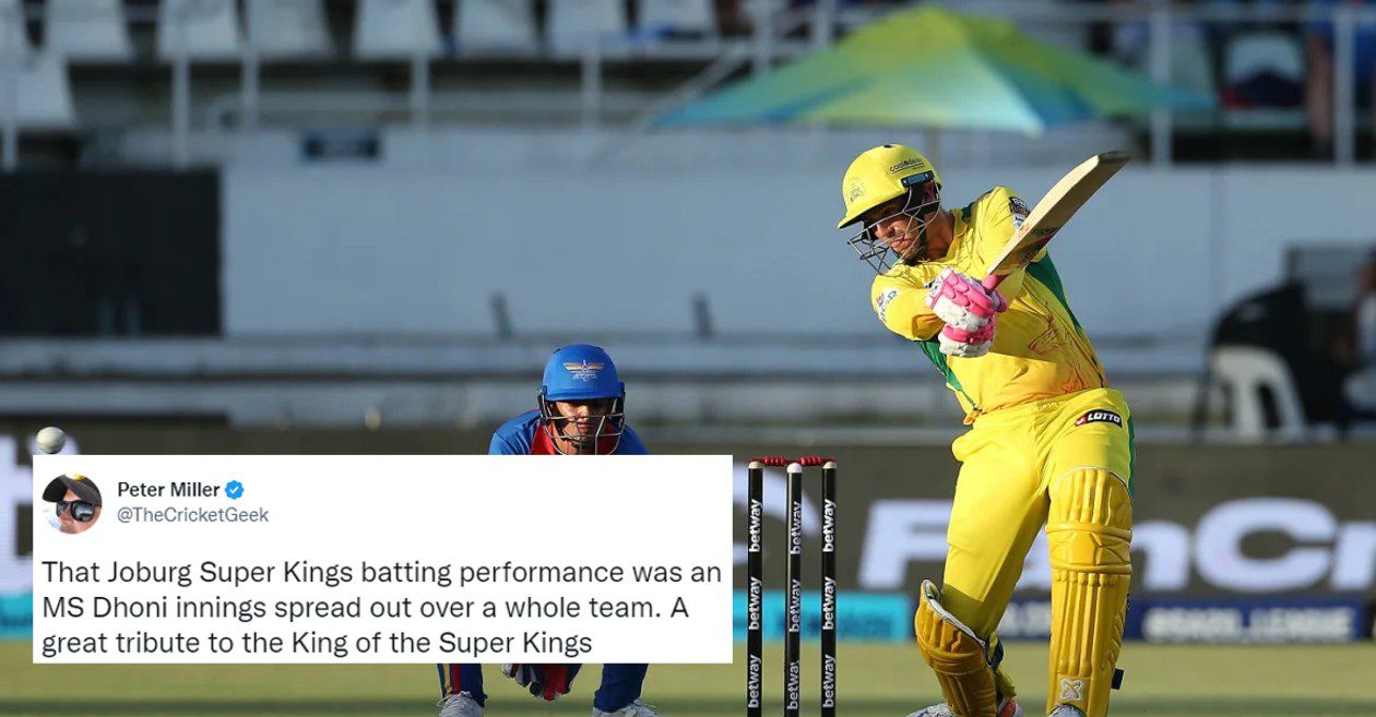 SA20 [Twitter reactions]: Donovan Ferreira guides Joburg Super Kings to victory over Durban Super Giants