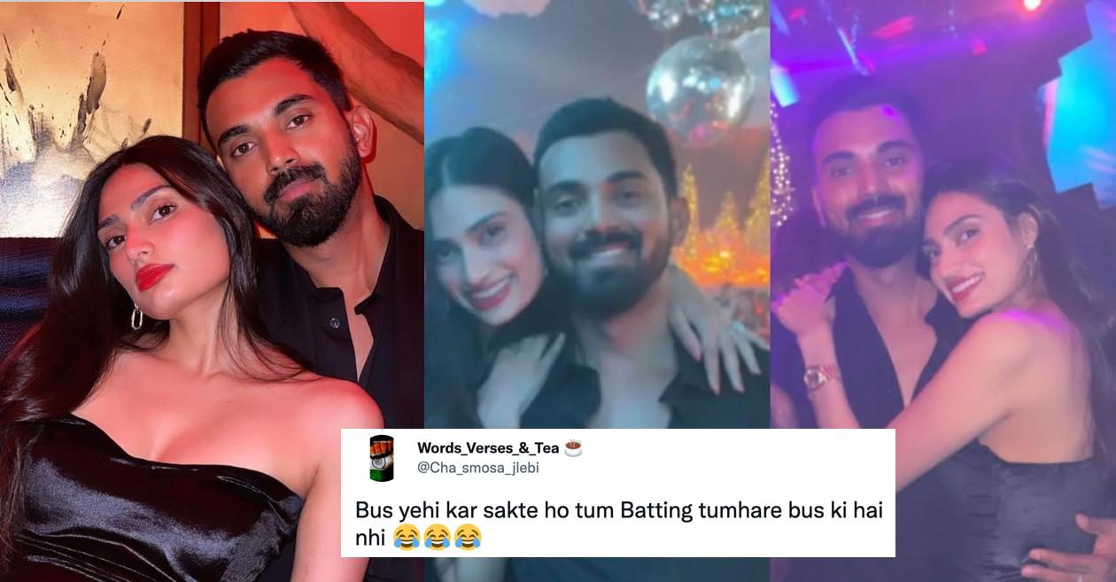 Indian cricket fans brutally troll KL Rahul as he shares New Year bash pictures with girlfriend Athiya Shetty