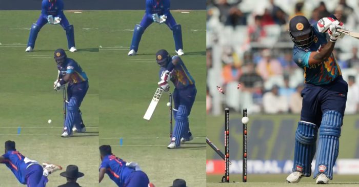 IND vs SL 2nd ODI, WATCH: Mohammed Siraj cleans up Avishka Fernando with a brilliant inswinger