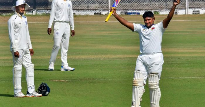 WATCH: Sarfaraz Khan’s animated celebration after his second century in Ranji Trophy 2022-23
