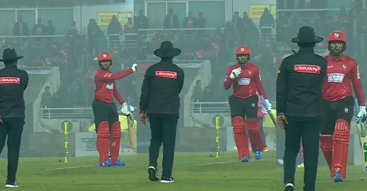 BPL 2023, WATCH Shakib Al Hasan loses his cool at an umpire for not giving a wide Cricket Times
