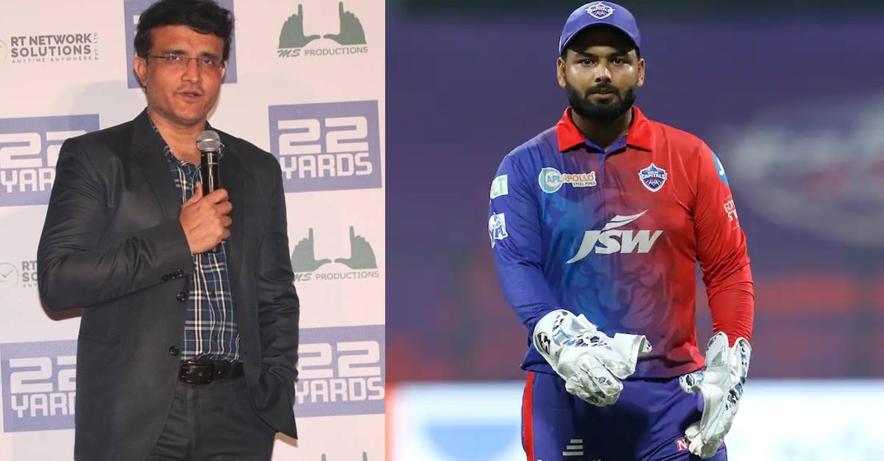 Sourav Ganguly on Rishabh Pant