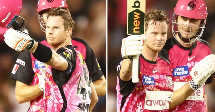 WATCH: Steve Smith smacks his maiden BBL century before Sydney Sixers thrash Adelaide Strikers