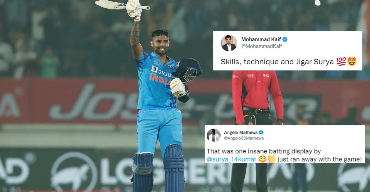 Twitter reactions: Suryakumar Yadav’s quickfire ton powers India to series-clinching win over Sri Lanka