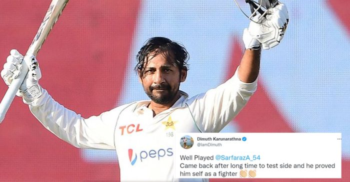Twitter reactions: Pakistan secure a thrilling draw on the back of Sarfaraz Ahmed’s sensational ton in 2nd Test