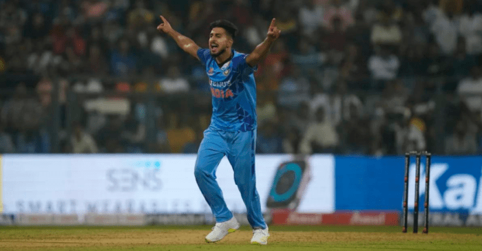 Umran Malik breaks the record of the fastest delivery by an Indian bowler