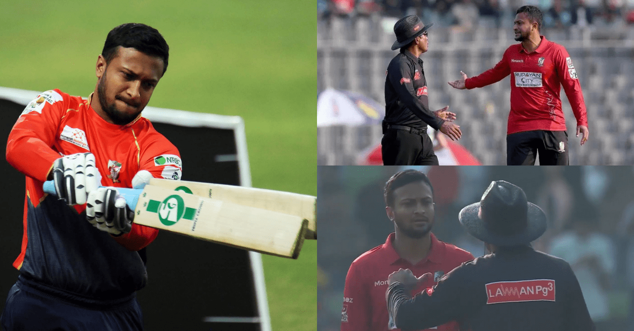 WATCH: Shakib Al Hasan stirs up another controversy, walks onto the ground in the middle of a BPL game