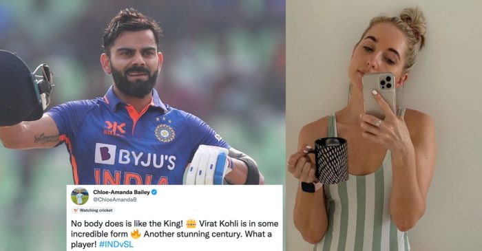 IND vs SL: Chloe-Amanda Bailey, Iceland Cricket and others react as Virat Kohli smashes 46th ODI century