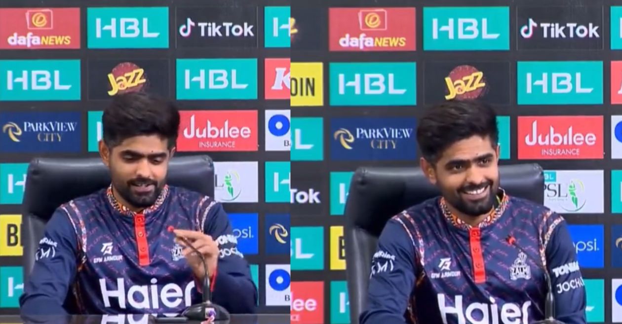 WATCH: Babar Azam gives an epic reply to a reporter’s question on ‘marriage’