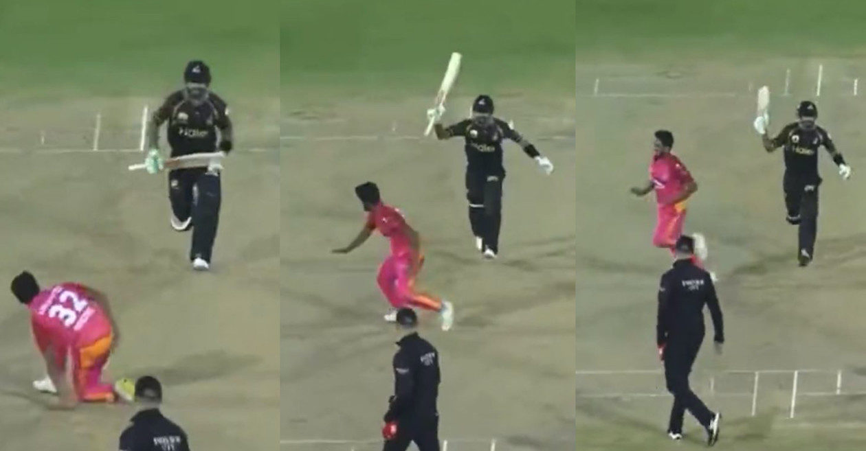 WATCH: Babar Azam and Hasan Ali engage in a funny on-field banter during PSL 2023 match