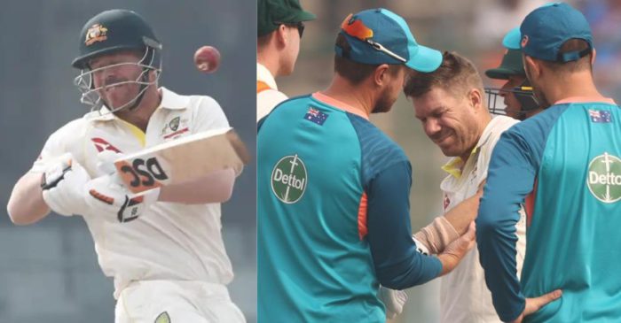 David Warner ruled out of the Delhi Test following a concussion – IND vs AUS, 2nd Test