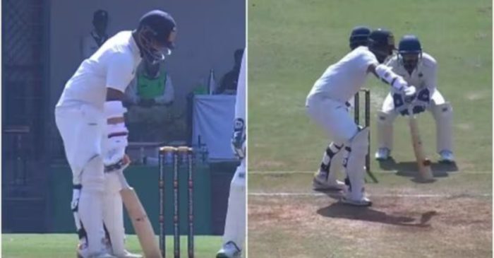 WATCH: Hanuma Vihari bats with one hand after breaking his wrist in Ranji Trophy