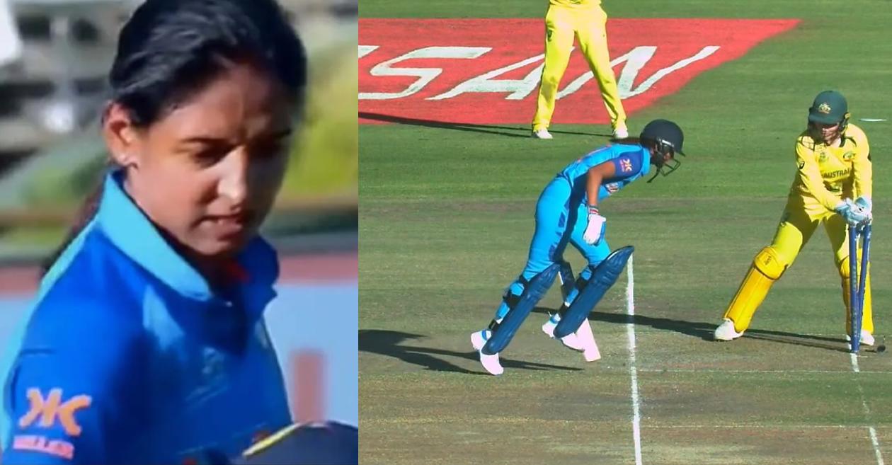 Harmanpreet Kaur run out