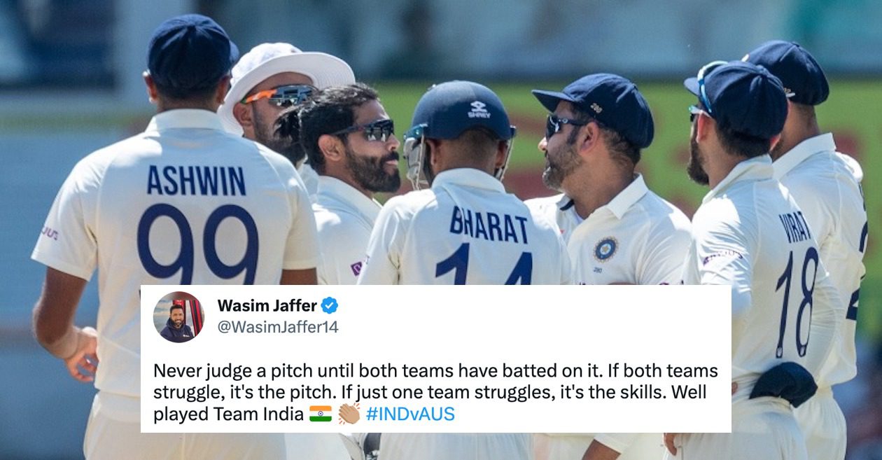 Twitter reactions: India annihilate Australia by an innings and 132 runs in the Nagpur Test