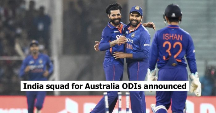 Ravindra Jadeja, KL Rahul and Jaydev Unadkat return as India announce ODI squad for Australia series