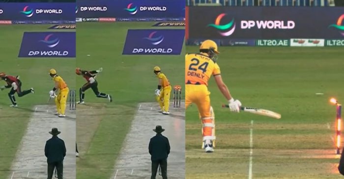 WATCH: Sam Billings channels his inner MS Dhoni to effect a brilliant backhand run-out in ILT20