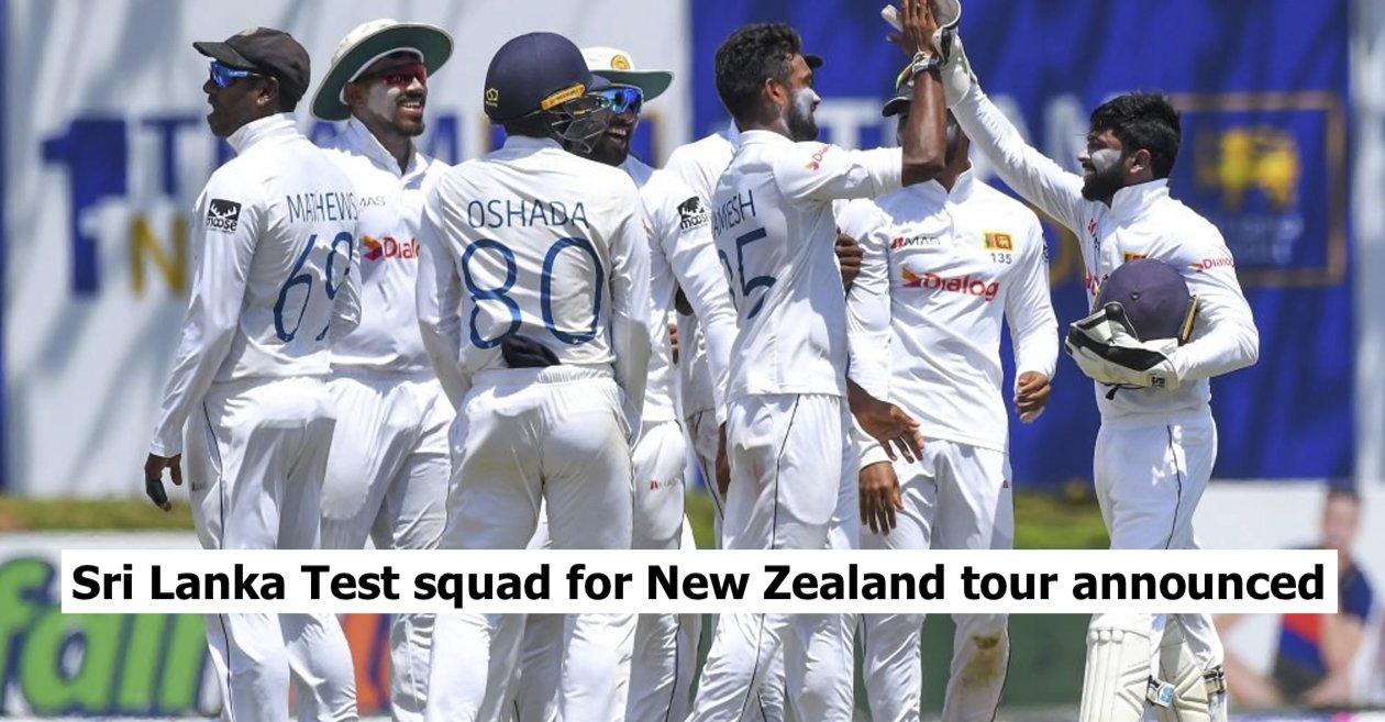 Sri Lanka Test team