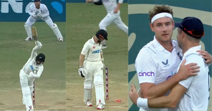 WATCH: Stuart Broad cleans up Devon Conway and Kane Williamson with terrific inswingers – NZ vs ENG