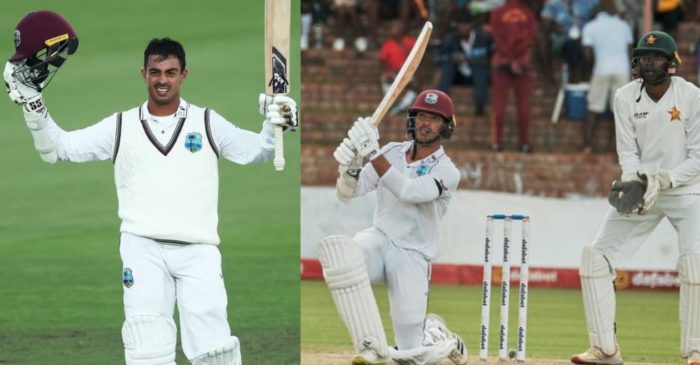 ‘Like son, like father’: Fans react as Windies opener Tagenarine Chanderpaul hits his maiden double century