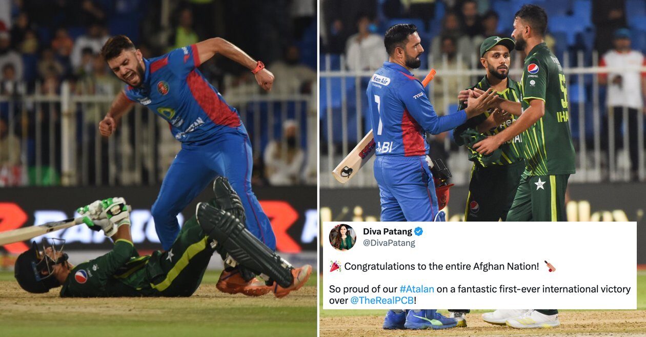 Twitter goes wild as Afghanistan hand Pakistan their first defeat in international cricket