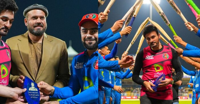 AFG vs PAK: Afghanistan players give ‘guard of honour’ to former paceman Hamid Hassan