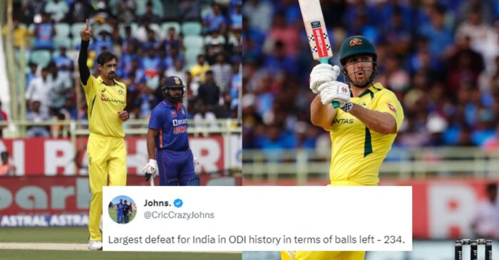 Twitter reactions: Mitchell Starc, Mitchell Marsh shine in Australia’s thumping win over India in 2nd ODI