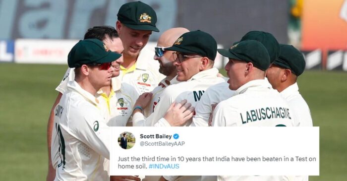 Twitter reactions: Clinical Australia thrash India in the Indore Test to qualify for WTC final