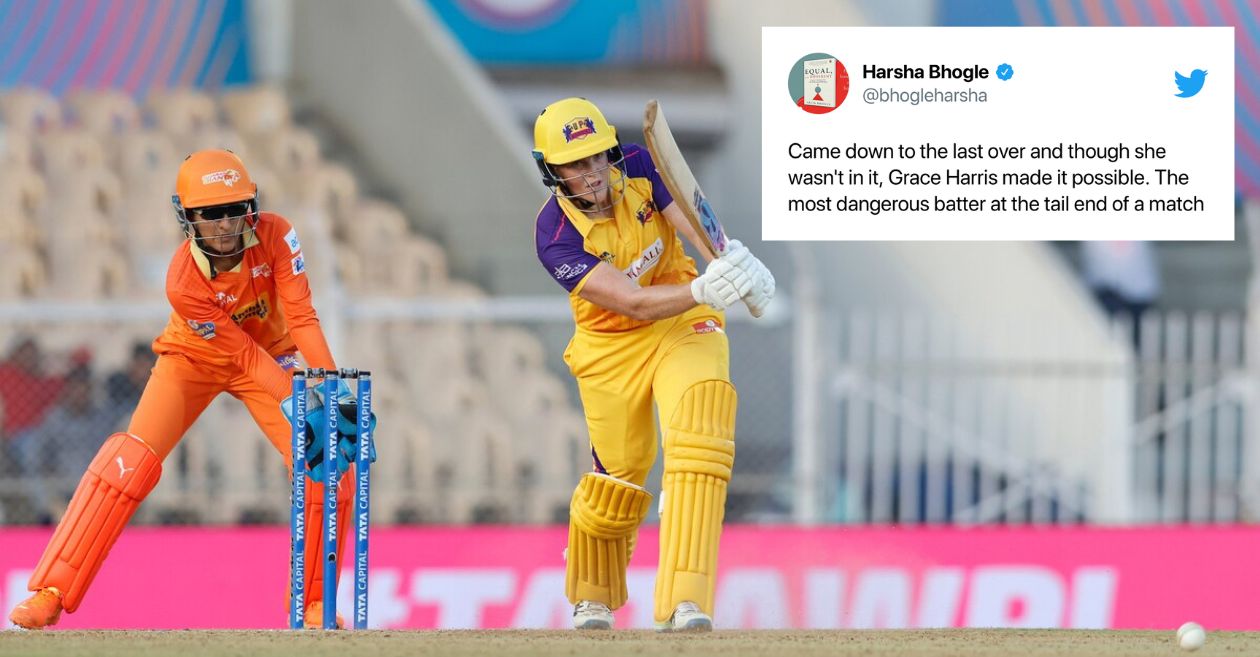 WPL 2023 [Twitter reactions]: Grace Harris helps UP Warriorz defeat Gujarat Giants in a last-over thriller – NewsEverything Cricket