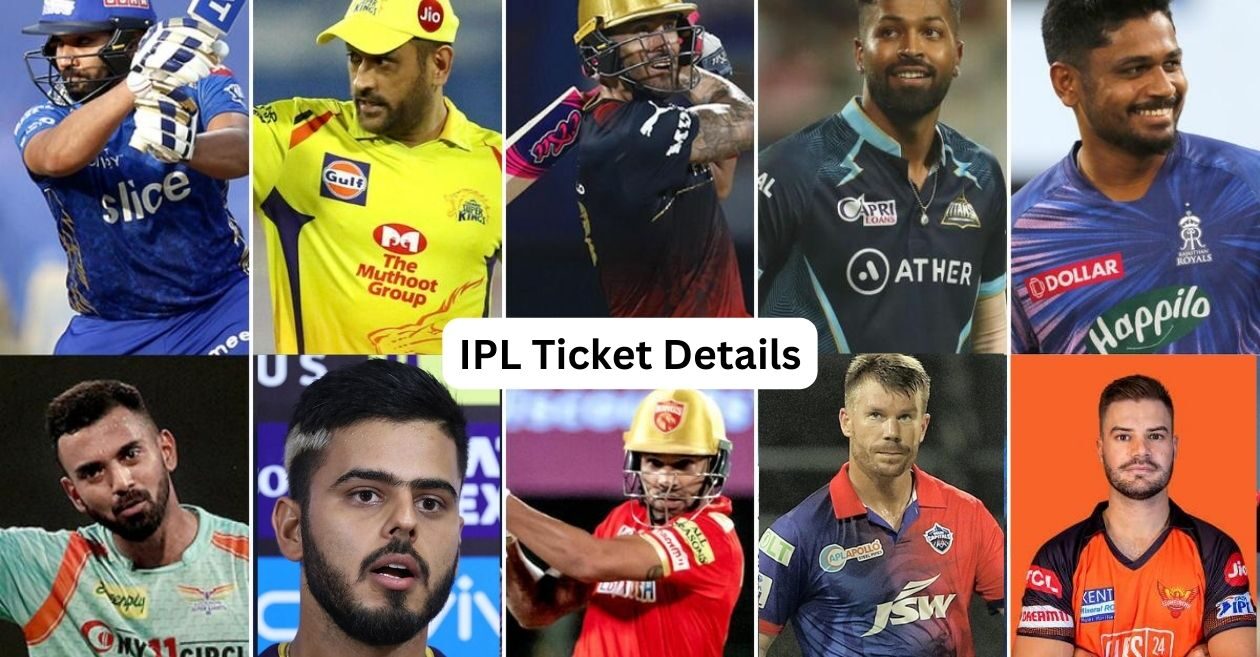 IPL 2023 Where and how to buy tickets for the upcoming season Cricket Times