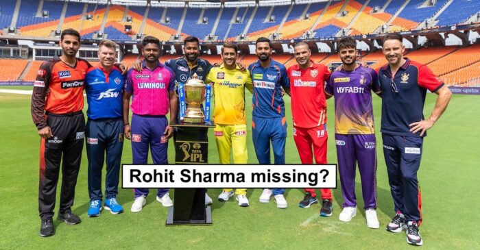 IPL 2023: Here’s why Rohit Sharma missed the captains’ photoshoot with the trophy
