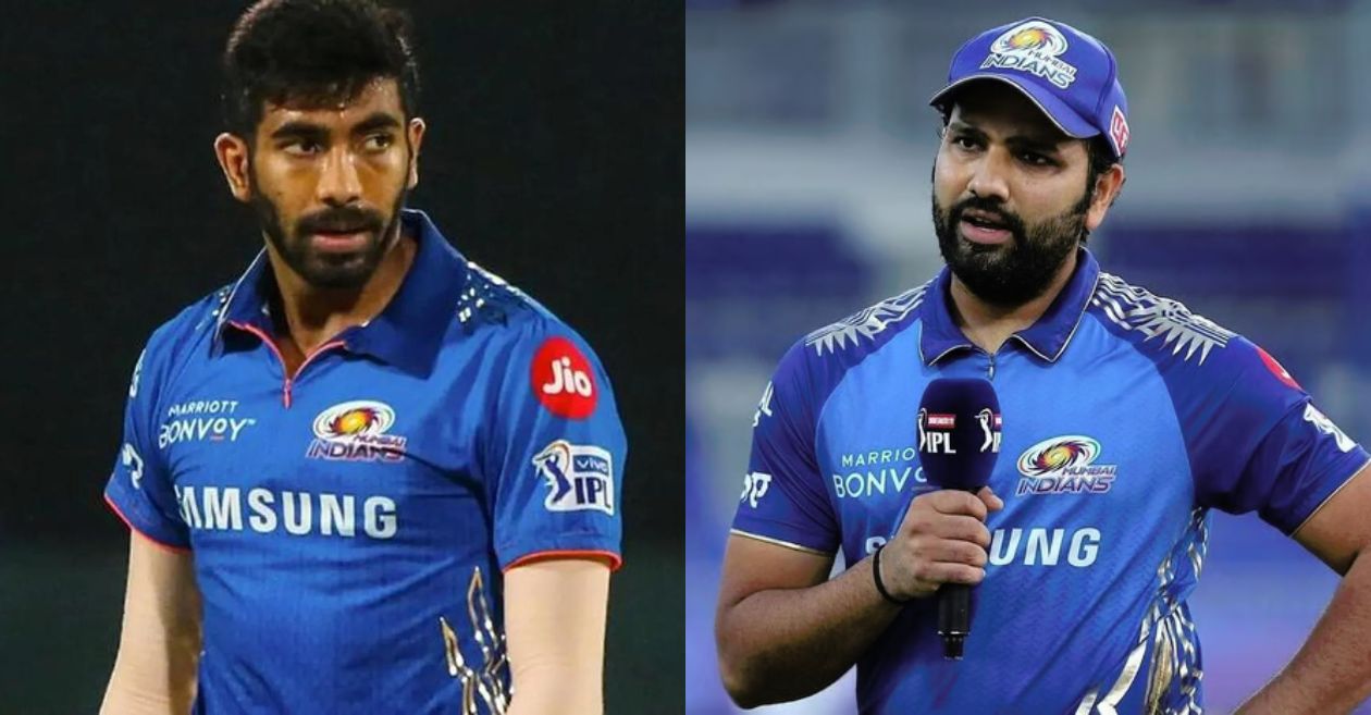 Jasprit Bumrah and Rohit Sharma