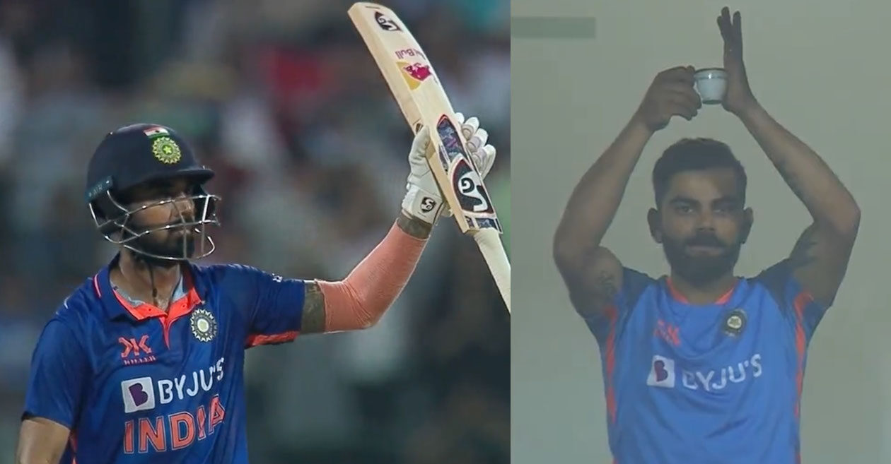 WATCH: When Virat Kohli gave a standing ovation to KL Rahul for his fighting fifty at the Wankhede – IND v AUS