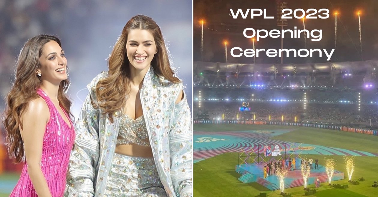 Watch Kriti Sanon Kiara Advani Express Gratitude After Performing At The Wpl 2023 Opening