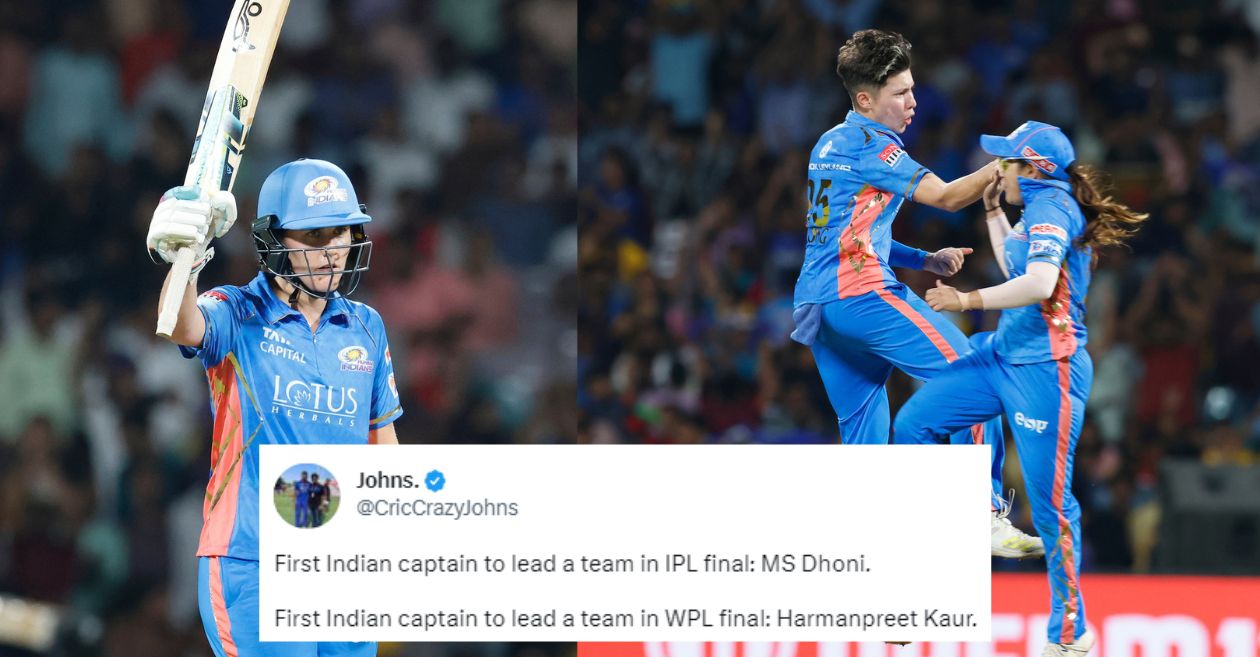 Twitter reactions: Nat Sciver, Issy Wong steer Mumbai Indians to WPL final after big win over UP Warriorz – NewsEverything Cricket