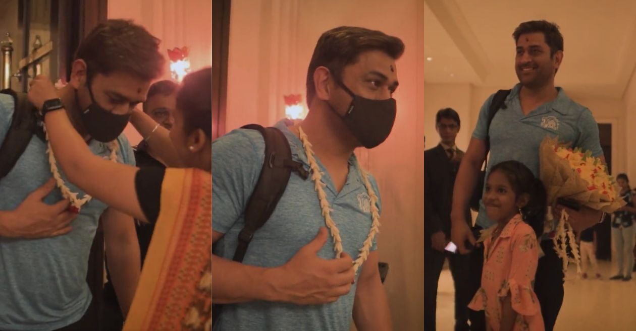 WATCH: MS Dhoni receives a grand welcome in CSK camp ahead of the IPL 2023