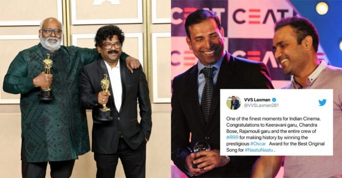 From VVS Laxman to Virender Sehwag: Here’s how cricket world reacted to India’s Oscar win