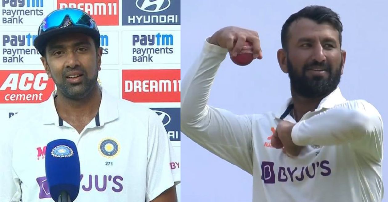 IND vs AUS: Ravichandran Ashwin’s epic reaction to Cheteshwar Pujara’s bowling on Day 5 of Ahmedabad Test