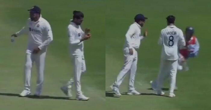 IND vs AUS, WATCH: Ishan Kishan drops a water bottle on the pitch; Rohit Sharma jokingly threatens to hit him
