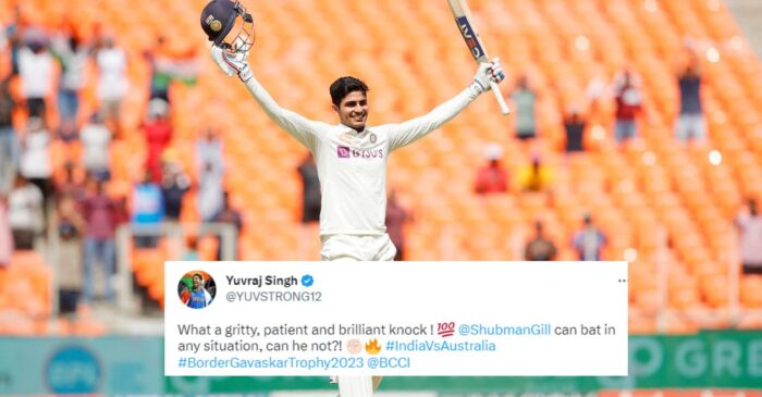 IND vs AUS: Twitter erupts as Shubman Gill hits a brilliant century on Day 3 of the Ahmedabad Test