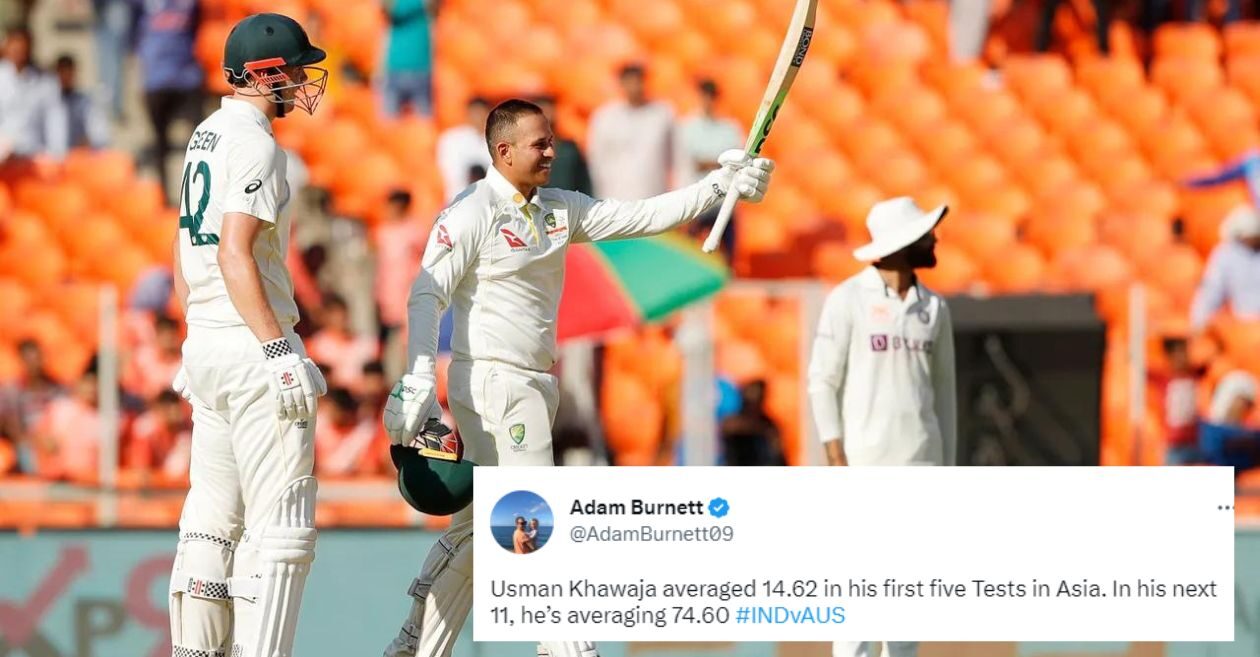 IND vs AUS [Twitter reactions]: Usman Khawaja’s century helps Australia end Day 1 on high – NewsEverything Cricket
