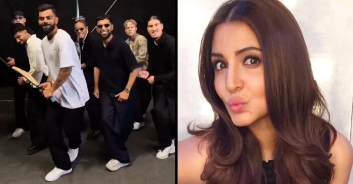 Virat Kohli shakes a leg with the Norwegian dance group Quick Style; Anushka Sharma reacts to the viral video