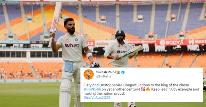 IND vs AUS [Twitter reactions]: Virat Kohli’s comeback ton puts India on top on Day 4 of Ahmedabad Test